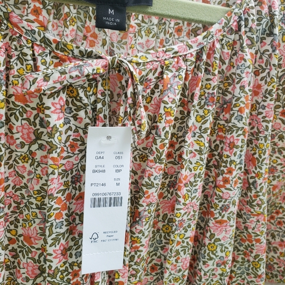 NWT J. Crew lightweight cotton dress M - Picture 4 of 5